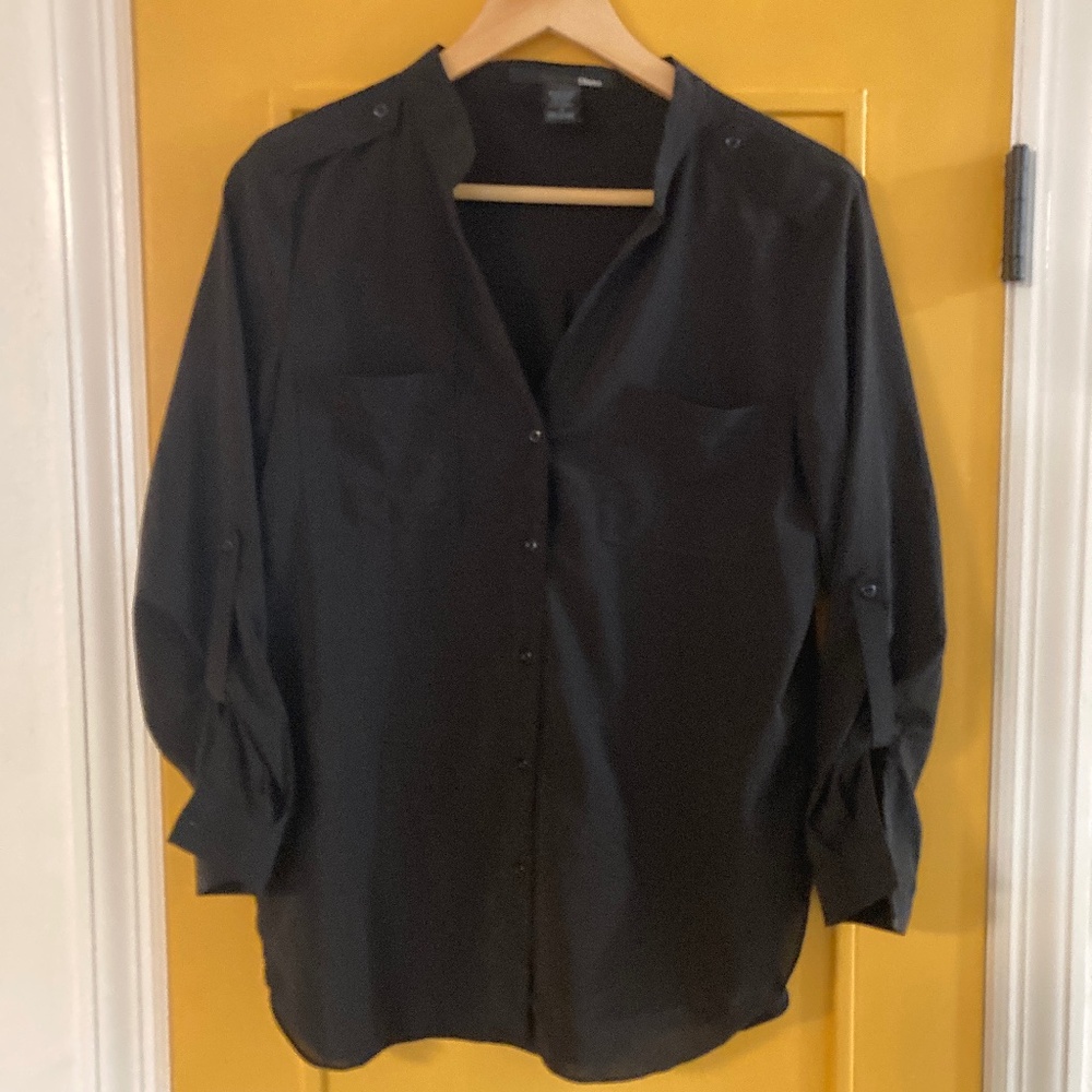Black Ellison Blouse - Small